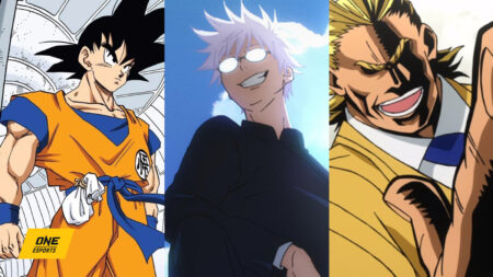 Jujutsu Kaisen's Satoru, Gojo, My Hero Academia's All Might, and Dragon Ball Z's Goku -- three of the strongest anime characters ever