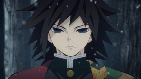 Giyu Tomioka's first appearance