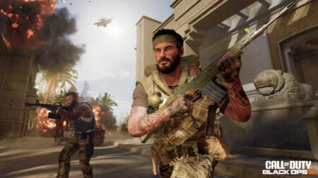 Operators Woods and Marshall on Vault map in Black Ops 6