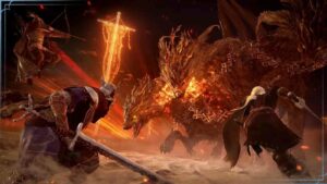 What you get when you buy Elden Ring Nightreign Deluxe Edition, Seekers Edition, Collector’s Edition Elden Ring Nightreign trio co-op official screenshot
