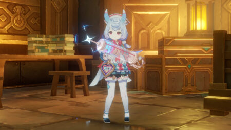 Genshin Impact's Sigewinne in Fortress of Meropide