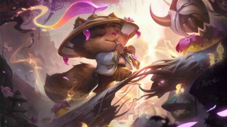 Prestige Spirit Blossom Teemo official splashart