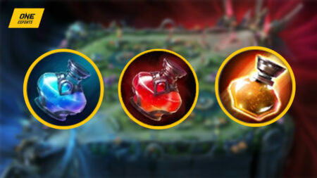 Mobile Legends: Bang Bang potions: Magic Potion, Power Potion and Rock Potion