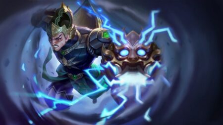 Mobile Legends: Bang Bang Mighty Guardian Gatotkaca skin wallpaper