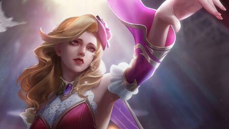 Mobile Legends: Bang Bang support Magician Girl Carmilla skin