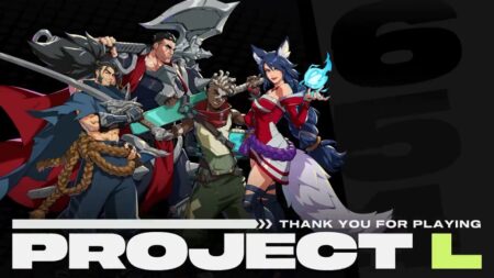 Project L demo playable champions Darius, Ahri, Ekko, and Yasuo
