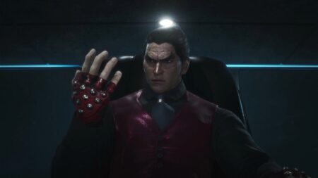 Kazuya in the Tekken 8 Story Mode alternate ending