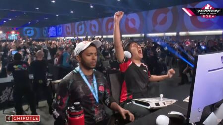 AK's winning moment at Combo Breaker 2024
