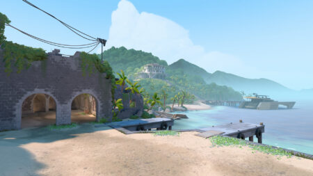 Valorant map Breeze from the official launch of the map in 2021 from Riot Games