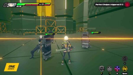 Orange flash in Zenless Zone Zero during enemy attack animation